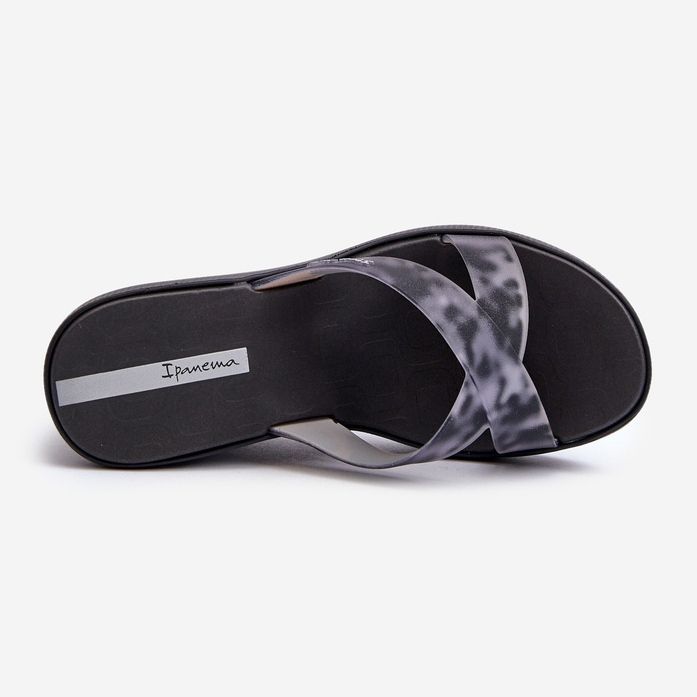 Klädd flip Flops för kvinnor 83520 Ipanema High Fashion Slide Fem Black svart 1