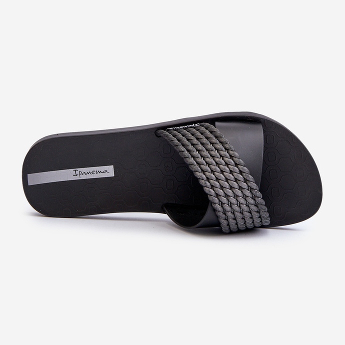 Flat flip-flops för kvinnor 83244 Ipanema Street Ii Fem Svart 1