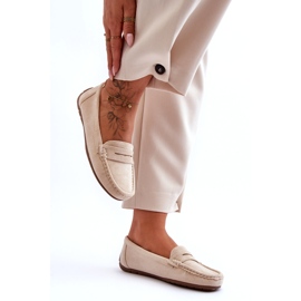 Kvinnors mocka beige loafers 2