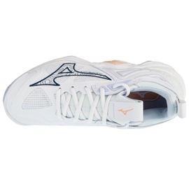 Mizuno Wave Momentum 3 W V1GC231200 volleybollskor, vita 2