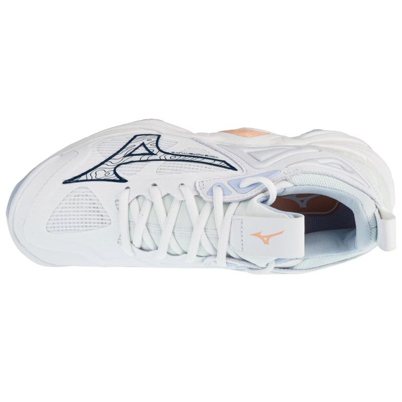 Mizuno Wave Momentum 3 W V1GC231200 volleybollskor, vita 2