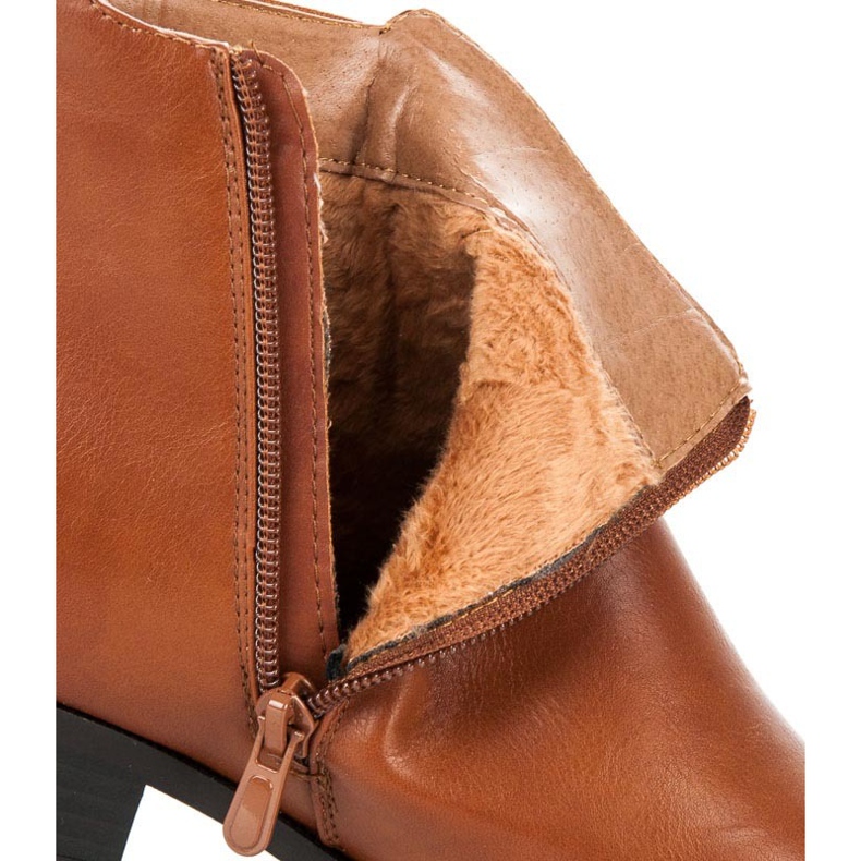 Vices New Collection Camel låga stövlar brun 1