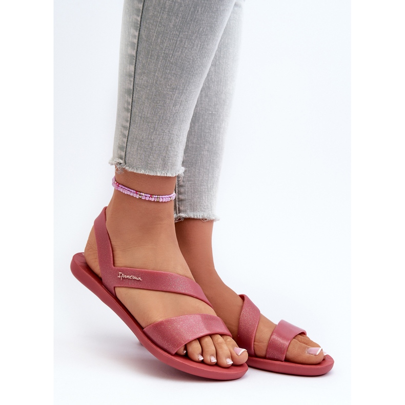Damsandaler Med Glitter 82429 Ipanema Vibe Sandal Fem Rosa 1