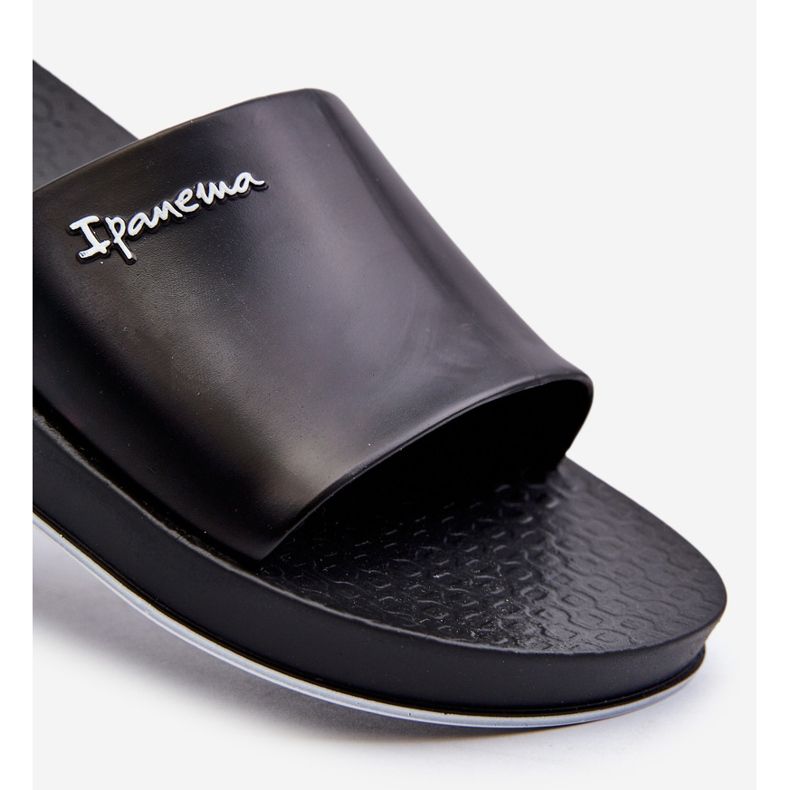 Gummi flip-flops för män 82832 Ipanema Slide Unisex Svart 2