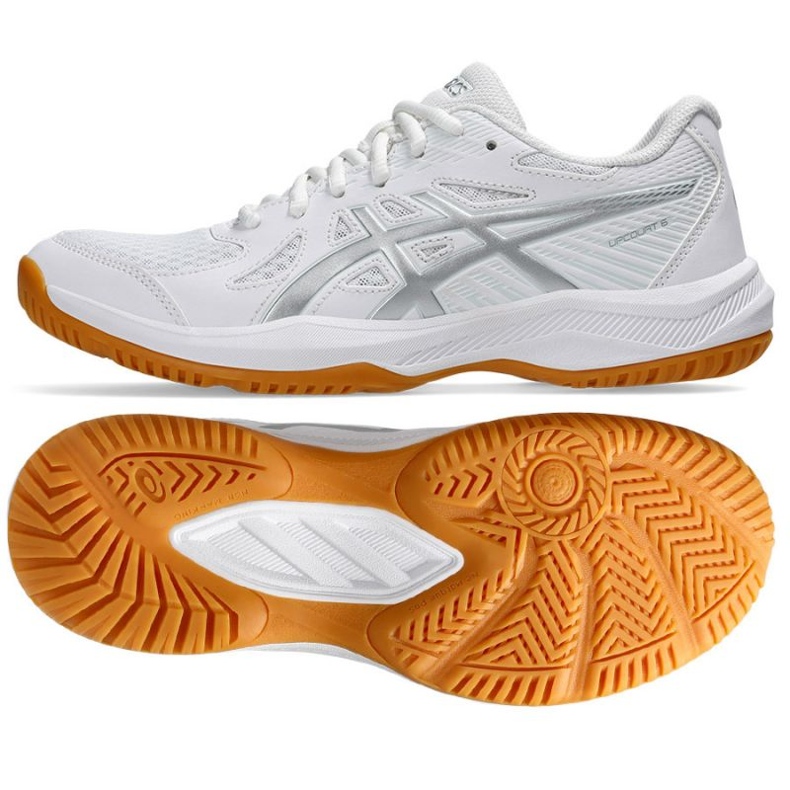 Asics Upcourt 6 W skor 1072A107-100 vit 1
