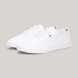 Tommy Hilfiger Canvas Sneaker Sneaker W FW0FW07805YBS vit 1
