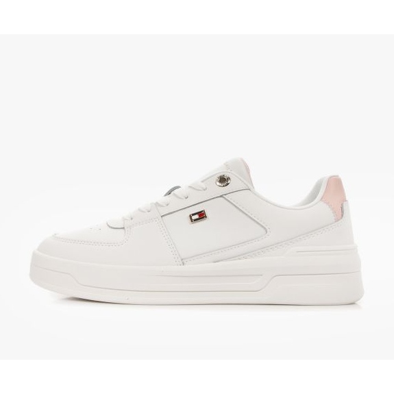 Tommy Hilfiger Flag Basket Sneaker W FW0FW080810LA skor vit 1