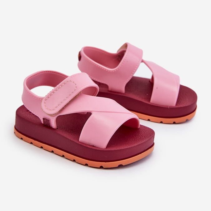 Kardborresandaler för barn Doftande ZAXY LL385001 Rosa 1