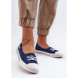 Sneakers dam Lee Cooper LCW-23-31-1789L Marinblå 2