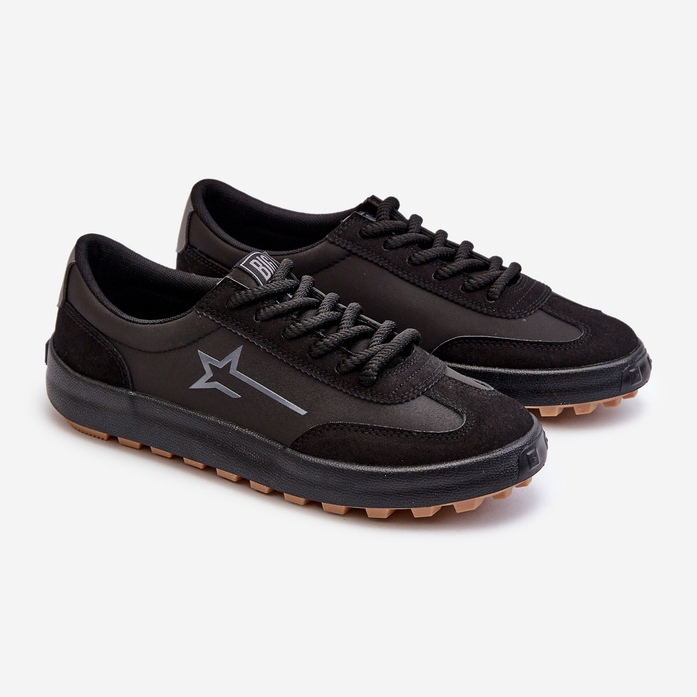 Låga sportskor för män Big Star NN174118 Svart 1