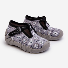 Bekväma barntofflor BEFADO 110N488 Grå 1