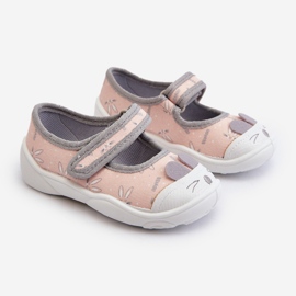 Befado Rabbit Ballerina Tofflor 209P036 Peach orange 1