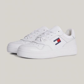 Tommy Hilfiger Retro Basket Ess M skor EM0EM01395YBR vit 1