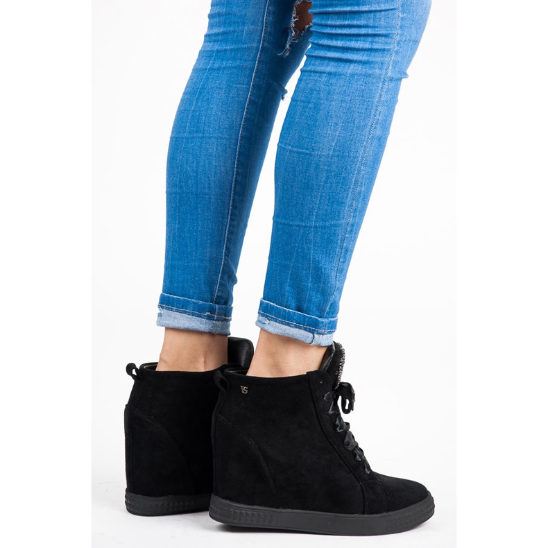 Vices New Collection Sneakers bundna med ett band svart 2