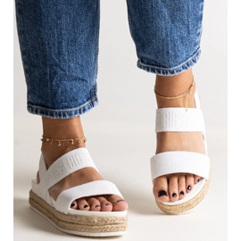 Vita sandaler Big Star LL274857 1