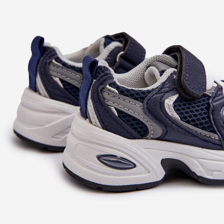 Sportskor för barn Sneakers med kardborre, Marinblå Rulagia 2