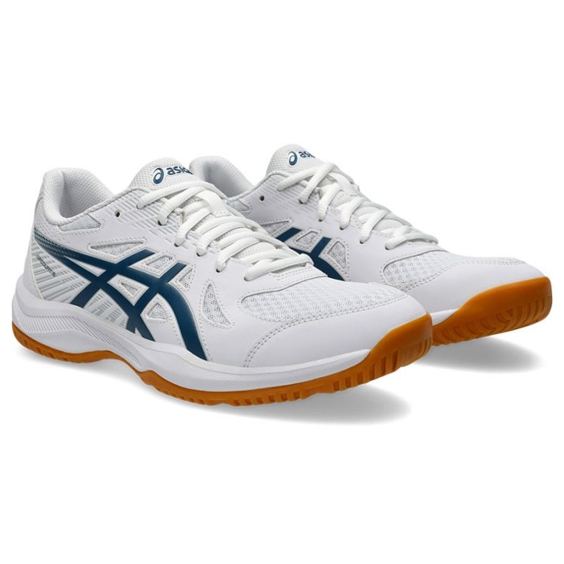 Asics Upcourt 6 M 1071A104 100 volleybollskor vit 2