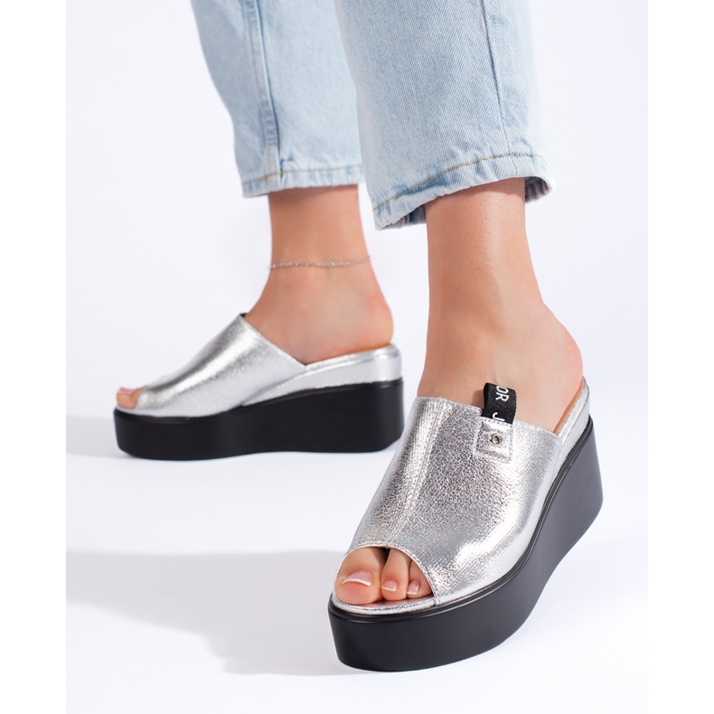 Silver kilklackar silver- 1