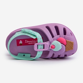Barnsandaler med kardborreband 83486 Ipanema Summer Xiii Baby Lila purpur 2