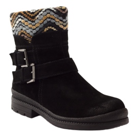 Läderisolerade arbetare Filippo 392 svart 1