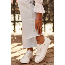 Klassiska damsneakers Big Star NN274285 Vit 6