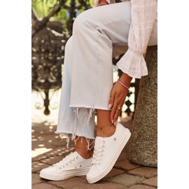 Klassiska damsneakers Big Star NN274285 Vit 9