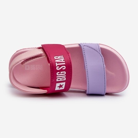 Lätta sandaler för tjejer Big Star NN374530 Rosa 2