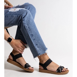 Svarta Aldona sandaler 1