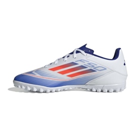Adidas F50 Club Tf IF1348 fotbollsskor vit 1