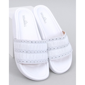 Diakis White flipflops för kvinnor vit 1