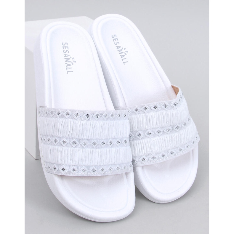Diakis White flipflops för kvinnor vit 1