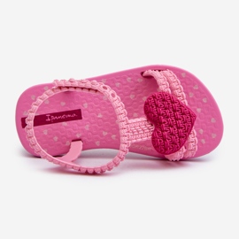 Barnsandaler med hjärta 81997 Ipanema My First Baby Pink rosa 1