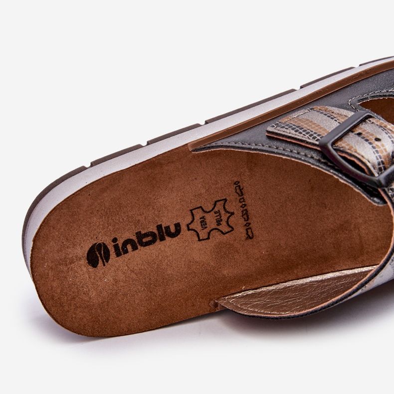 Bekväma damflip-flops med spännen Inblu CP000045 Svart 1