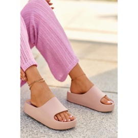 Rosa Airaplea Foam Platform flip-flops för kvinnor 2