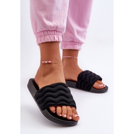 Beliordia Svarta Lätt Pool Flip Flops för kvinnor 2