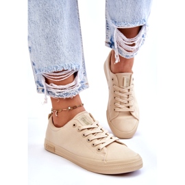 Dam Smooth Low Sneakers Big Star LL274061 Beige 2
