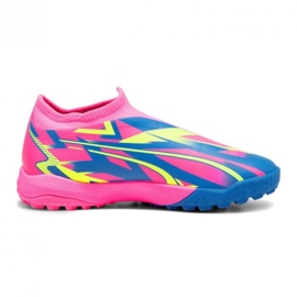 Puma Junior Ultra Match Ll Energy TT+ Mid skor 107556-01 rosa 1