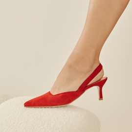 Marco Shoes Emilians flipflops röd 2