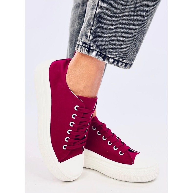 Ebbe W.RED damsneakers röd 2