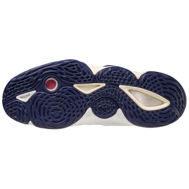 Mizuno Wave Momentum 3 Mid V1GA231743 volleybollskor vit 1