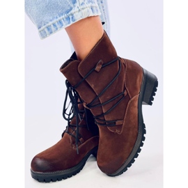 Stövlar på skyddet av Harbour Marron brun 2