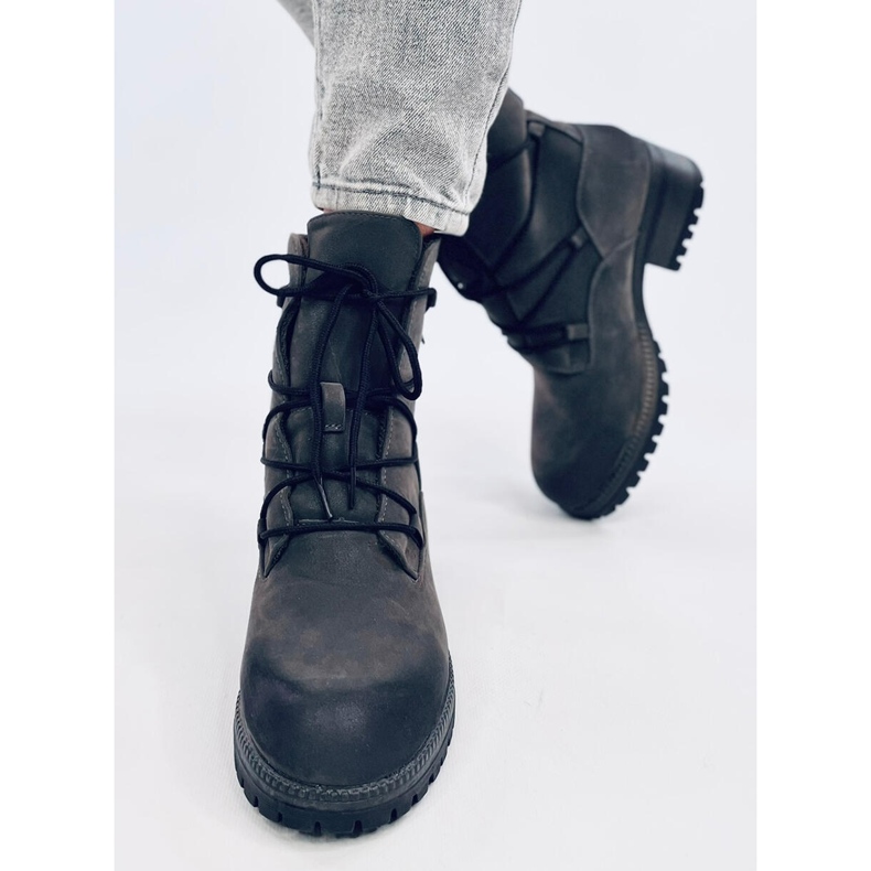 Stövlar på Harbor Gris-skyddet grå 1