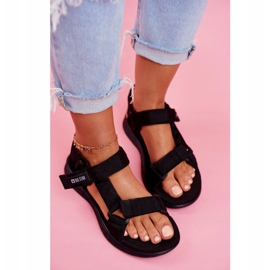 Damsandaler Big Star Svart FF274A600 svart 2