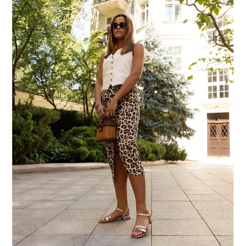 Rosa Rababa lågklackade sandaler 2