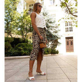 Vita Maloua lågklackade mulor 1