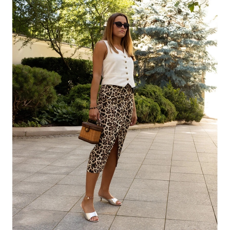 Maloua guld lågklackade rutschbanor gyllene 1