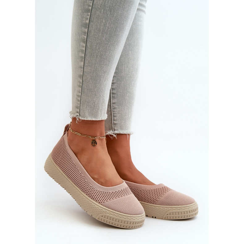 Slip-on Platform Sneakers för kvinnor Rosa Pimadea 1