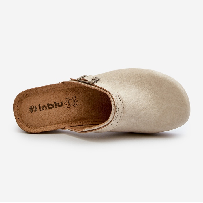 Damträskor på låga klackar Inblu BL000004 Beige 1