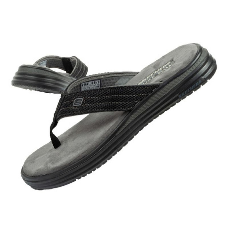 Skechers Proven M flipflops 204577 Blk svart 1