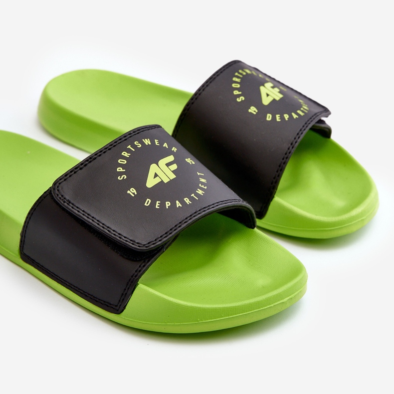 Flipflops för pojkar 4FJMM00FFLIM043-72N Svart-Grön 1